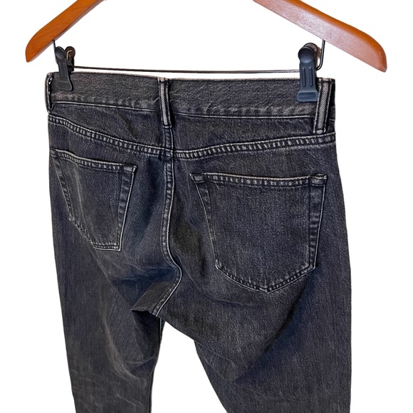 Our Legacy Men’s First Cut Washed Black Button Fly Jeans - Picture 4 of 9